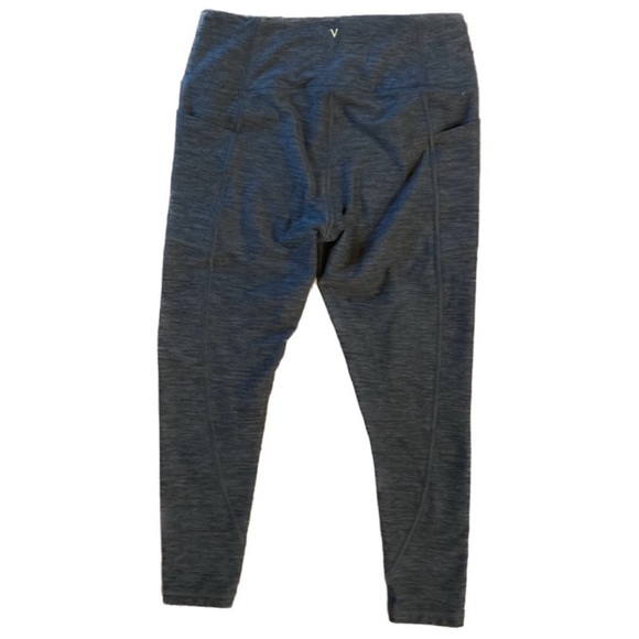 Victoria’s Secret Essential Leggings Heathered Black Grey Size 8 Never Worn - Picture 4 of 7